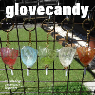 キーホルダー 野球 グローブ キャンディ キャンディ風 ソフトボール マスコット